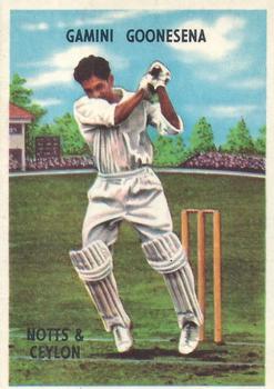 1959 A&BC Cricket #23 Gamini Goonesena Front
