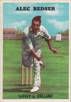 1959 A&BC Cricket #43 Alec Bedser Front