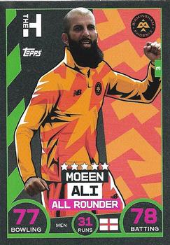 2021 Topps Cricket Attax The Hundred #3 Moeen Ali Front
