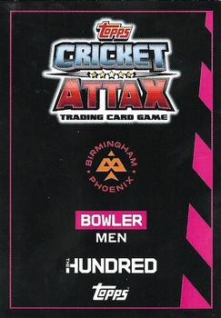 2021 Topps Cricket Attax The Hundred #13 Pat Brown Back