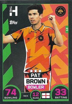 2021 Topps Cricket Attax The Hundred #13 Pat Brown Front