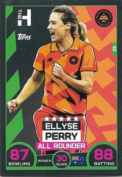 2021 Topps Cricket Attax The Hundred #25 Ellyse Perry Front