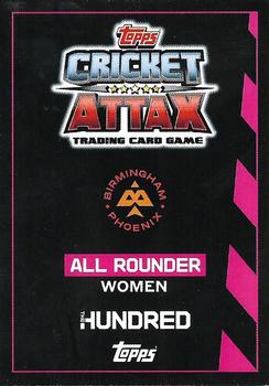 2021 Topps Cricket Attax The Hundred #26 Amy Jones Back