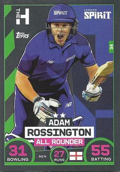 2021 Topps Cricket Attax The Hundred #34 Adam Rossington Front