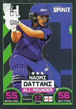 2021 Topps Cricket Attax The Hundred #47 Naomi Dattani Front