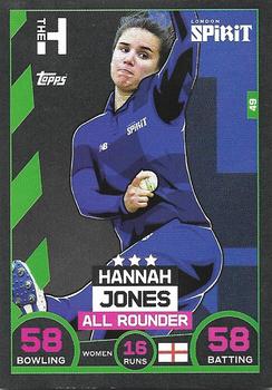 2021 Topps Cricket Attax The Hundred #49 Hannah Jones Front