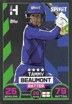 2021 Topps Cricket Attax The Hundred #51 Tammy Beaumont Front