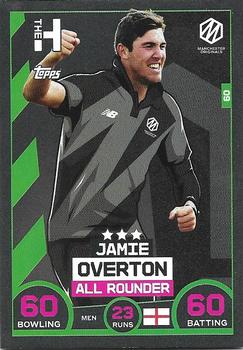 2021 Topps Cricket Attax The Hundred #60 Jamie Overton Front