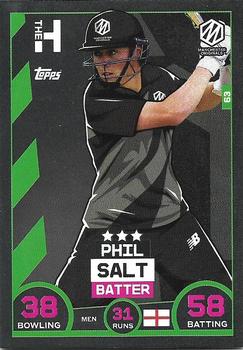 2021 Topps Cricket Attax The Hundred #63 Phil Salt Front