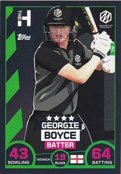 2021 Topps Cricket Attax The Hundred #79 Georgie Boyce Front