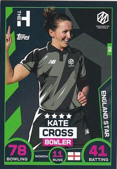 2021 Topps Cricket Attax The Hundred #82 Kate Cross Front