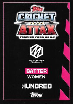 2021 Topps Cricket Attax The Hundred #83 Lizelle Lee Back