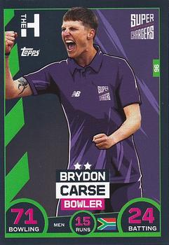 2021 Topps Cricket Attax The Hundred #96 Brydon Carse Front