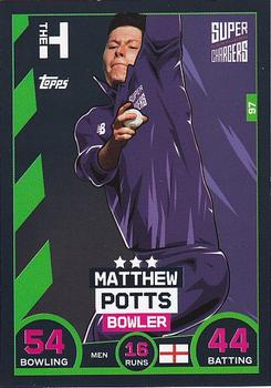 2021 Topps Cricket Attax The Hundred #97 Matthew Potts Front
