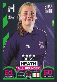 2021 Topps Cricket Attax The Hundred #104 Bess Heath Front