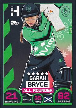 2021 Topps Cricket Attax The Hundred #133 Sarah Bryce Front