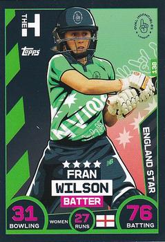 2021 Topps Cricket Attax The Hundred #138 Fran Wilson Front