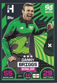 2021 Topps Cricket Attax The Hundred #149 Danny Briggs Front