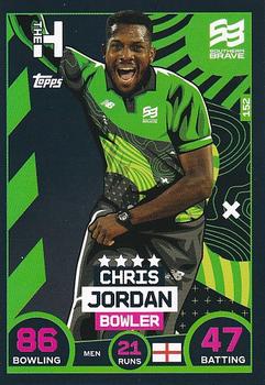 2021 Topps Cricket Attax The Hundred #152 Chris Jordan Front