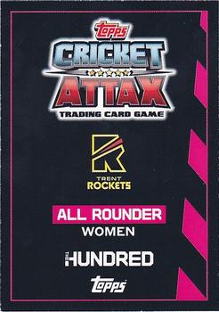 2021 Topps Cricket Attax The Hundred #186 Kathryn Bryce Back