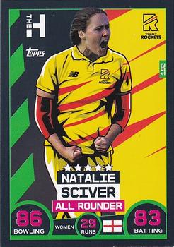 2021 Topps Cricket Attax The Hundred #192 Natalie Sciver Front