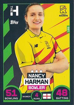 2021 Topps Cricket Attax The Hundred #193 Nancy Harman Front