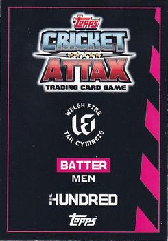 2021 Topps Cricket Attax The Hundred #205 Ollie Pope Back