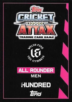 2021 Topps Cricket Attax The Hundred - Limited Edition #NNO Jonny Bairstow Back