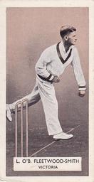 1934 Carreras A Series Of 50 Cricketers #13 Chuck Fleetwood-Smith Front