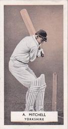 1934 Carreras A Series Of 50 Cricketers #31 Arthur Mitchell Front