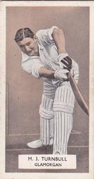 1934 Carreras A Series Of 50 Cricketers #39 Maurice Turnbull Front