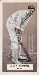1934 Carreras A Series Of 50 Cricketers #47 Percy Chapman Front