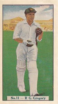 1938 Allen's Test Cricketers #11 Ross Gregory Front