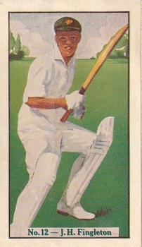 1938 Allen's Test Cricketers #12 Jack Fingleton Front