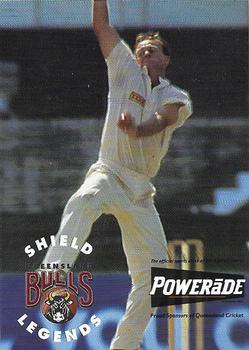 1995-96 Intrepid Shield Legends Queensland Bulls #9 Dirk Tazelaar Front