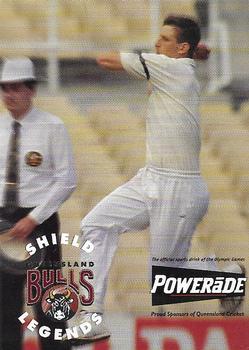 1995-96 Intrepid Shield Legends Queensland Bulls #12 Michael Kasprowicz Front