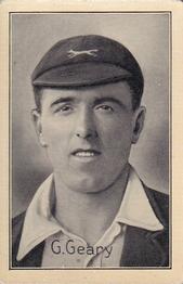 1926 Amalgamated Press Famous Test Match Cricketers #4 George Geary Front