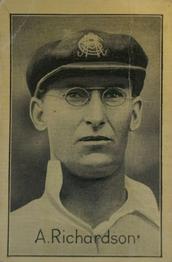 1926 Amalgamated Press Famous Test Match Cricketers #5 Arthur Richardson Front