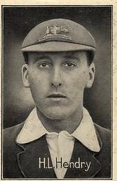 1926 Amalgamated Press Famous Test Match Cricketers #26 Hunter Hendry Front