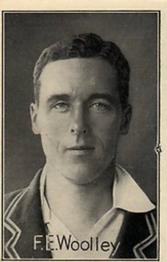1926 Amalgamated Press Famous Test Match Cricketers #27 Frank Woolley Front