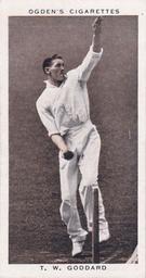 1938 Ogden's Prominent Cricketers #11 Tom Goddard Front