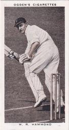 1938 Ogden's Prominent Cricketers #13 Wally Hammond Front