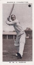 1938 Ogden's Prominent Cricketers #22 Robert W.V. Robins Front
