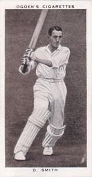 1938 Ogden's Prominent Cricketers #25 Denis Smith Front
