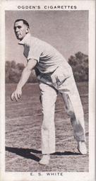 1938 Ogden's Prominent Cricketers #50 Ted White Front