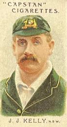 1907 Wills's Capstan Cigarettes Prominent Australian and English Cricketers #7 Jim Kelly Front