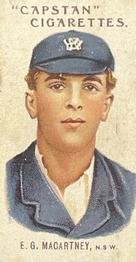 1907 Wills's Capstan Cigarettes Prominent Australian and English Cricketers #18 Charlie Macartney Front