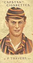 1907 Wills's Capstan Cigarettes Prominent Australian and English Cricketers #26 Joe Travers Front