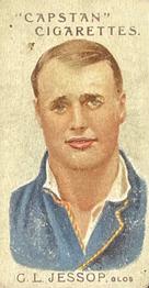 1907 Wills's Capstan Cigarettes Prominent Australian and English Cricketers #38 Gilbert Jessop Front