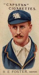 1907 Wills's Capstan Cigarettes Prominent Australian and English Cricketers #44 Reginald Foster Front